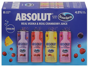 Review Absolut Vodka Cranberry Variety Pack Best Tasting Spirits